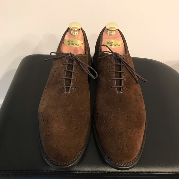 Allen Edmonds fairfax suede wholecut 8.5C NEW! - Picture 2 of 8